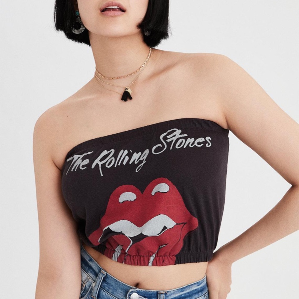 American Eagle Rolling Stones Bandeau